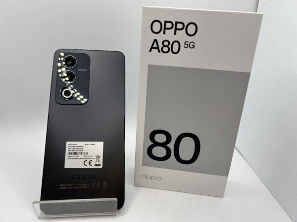 496720 1 MOVIL OPPO A80 5G 256GB/8GB NEGRO + CAJA A ESTRENAR