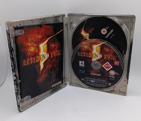 496937 5 JUEGO RESIDENT EVIL 5 PS3 EDICION METALICA