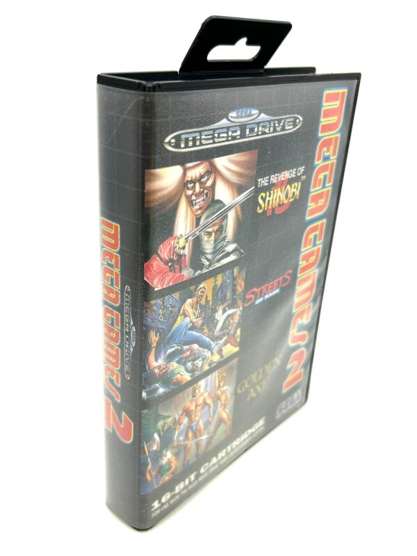 497505 2 VIDEOJUEGO SEGA MEGA DRIVE MEGA GAMES 2 SEGA MEGADRIVE + MANUALES + CAJA