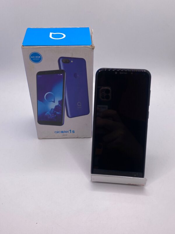 497525 5 MOVIL ALCATEL 1S 5024F 64GB + CAJA + CARGADOR