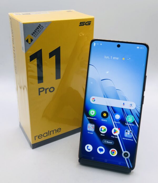 497697 1 scaled MOVIL REALME 11 PRO 5G 8/256GB + CAJA + CARGADOR + FUNDA