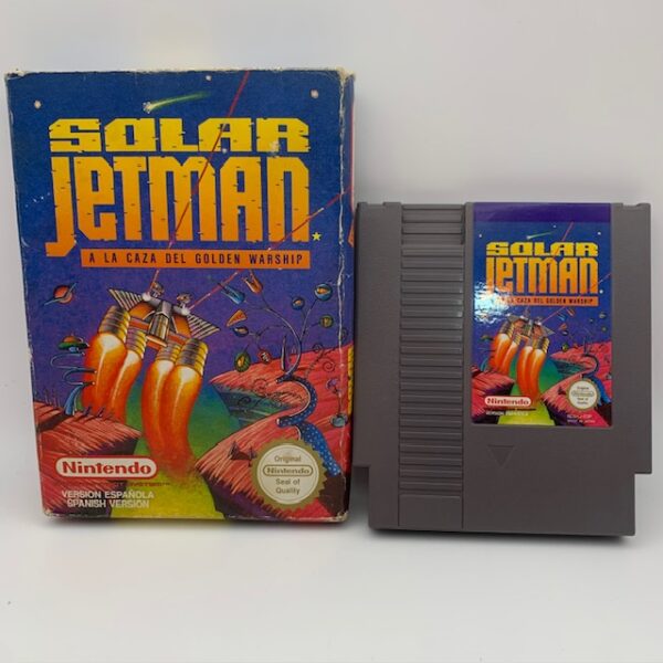 497756 3 VIDEOJUEGO SOLAR JETMAN + CAJA NINTENDO NES