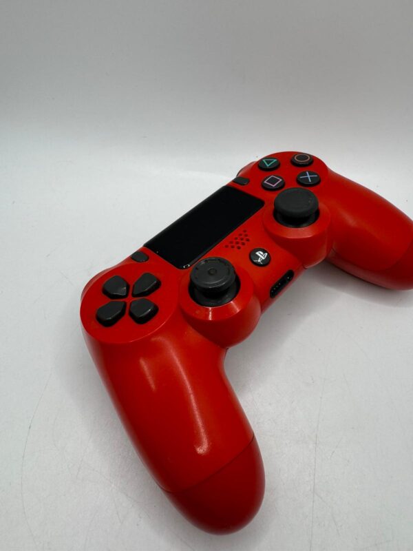 497773 2 MANDO DE PS4 ROJO