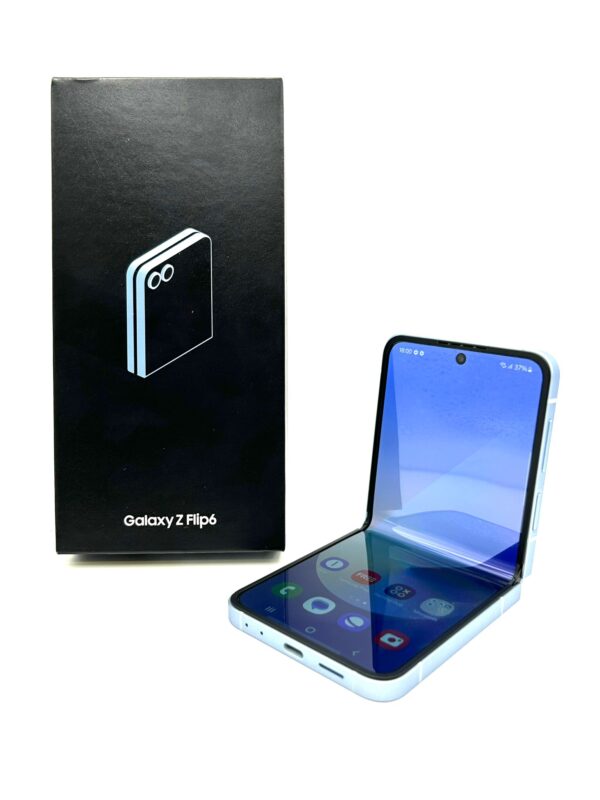 497857 7 MOVIL SAMSUNG Z FLIP 6 12 RAM 256GB AZUL A ESTRNAR