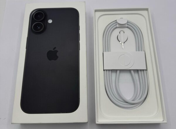 498524 2 IPHONE 16 256GB BLACK *A ESTRENAR*