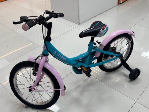 498889 BICICLETA INFANTIL B-PRO 16" AZUL Y ROSA