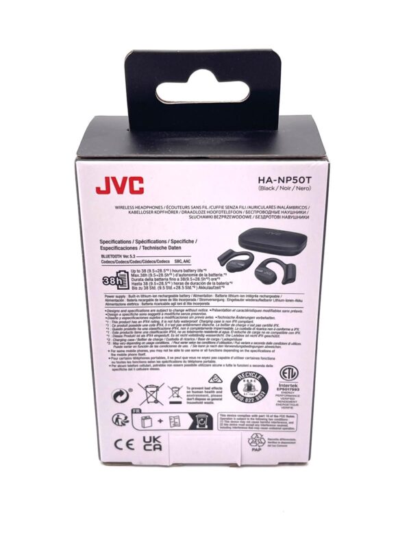 499046 1 AURICULARES JVC HA NP50T + CAJA "A ESTRENAR"