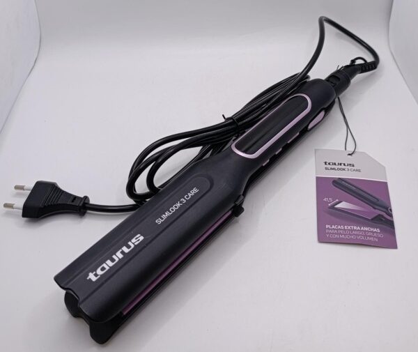 499522 2 PLANCHA DE PELO TAURUS SLIMLOOK 3 CARE + CAJA A ESTRENAR