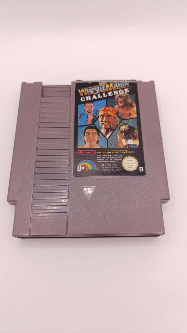 500194 2 JUEGO WWF WRESTLEMANIA CHALLENGE NES + CAJA