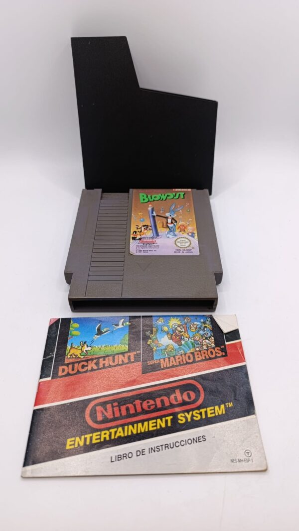 500197 1 JUEGO BUGS BUNNY BLOWOUT NES + FUNDA