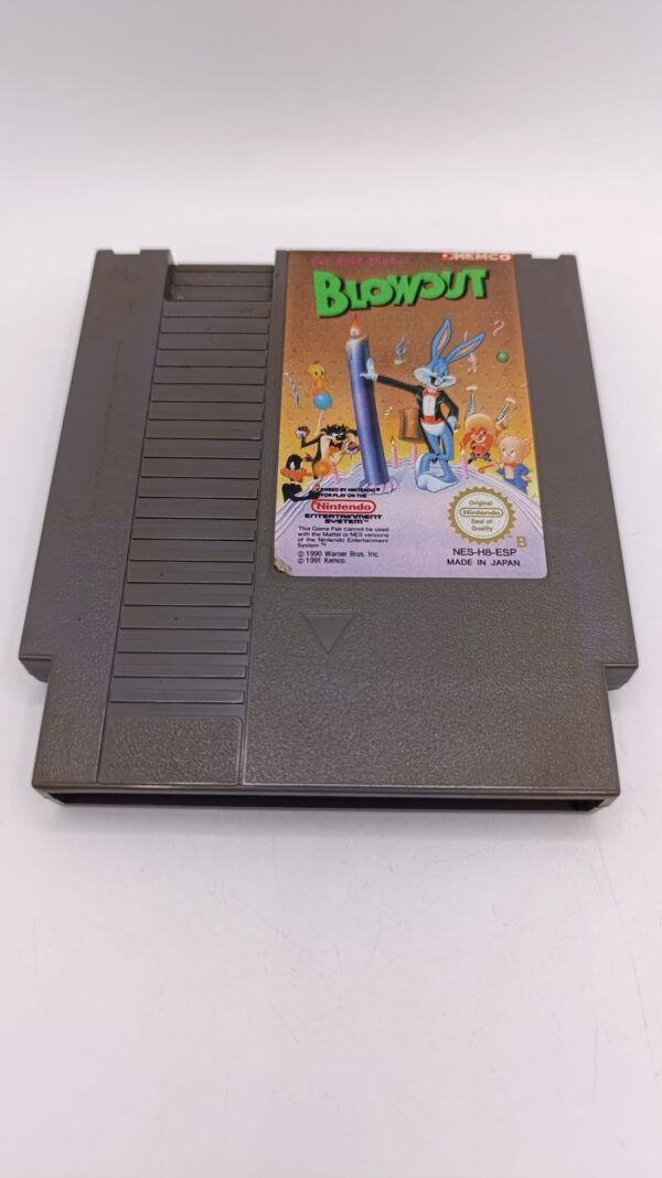 500197 2 JUEGO BUGS BUNNY BLOWOUT NES + FUNDA