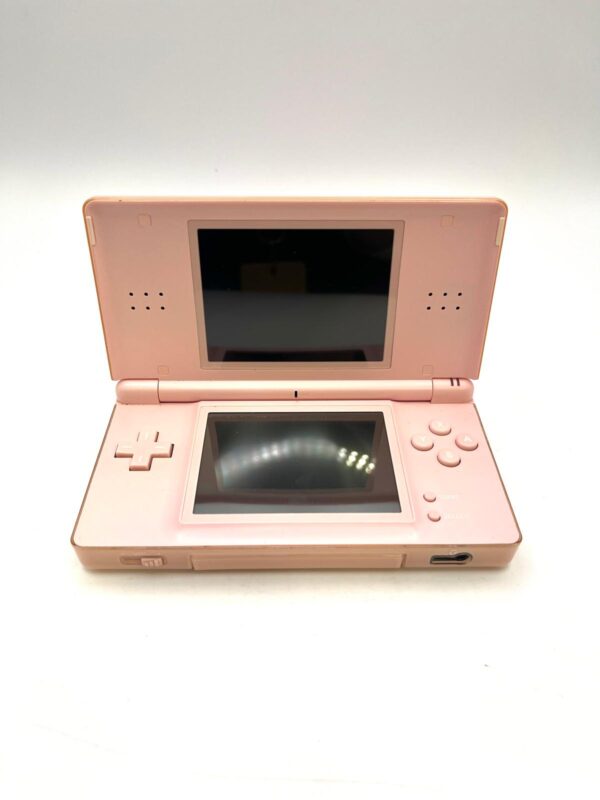 500274 3 CONSOLA NINTENDO DS LITE ROSA + CAJA + ACC