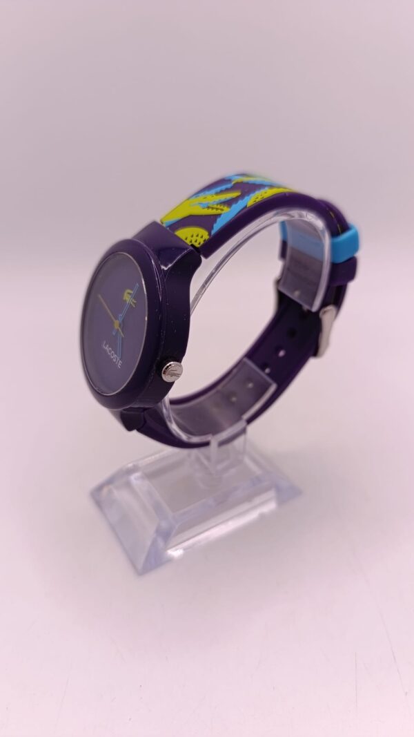 500369 2 RELOJ PULSERA LACOSTE LC.46.4.47.2441 MORADO/VERDE