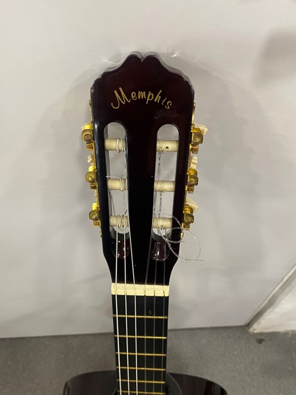 500639 4 GUITARRA CLASICA MEMPHIS CG861 NT +FUNDA