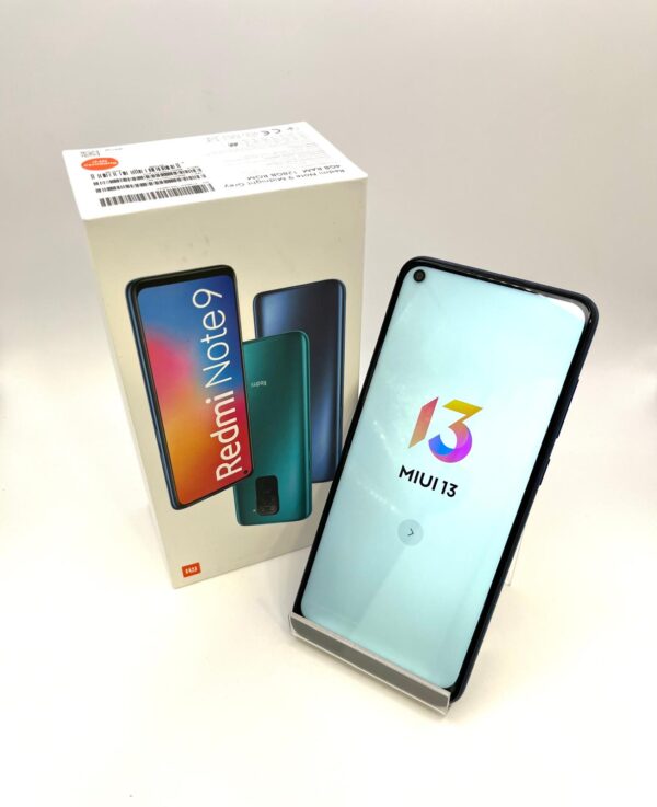 500655 2 XIAOMI REDMI NOTE 9 4GB 128GB + CAJA