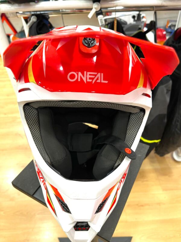 500926 5 CASCO ONEAL RACING ECER22-06 ROJO BLANCO