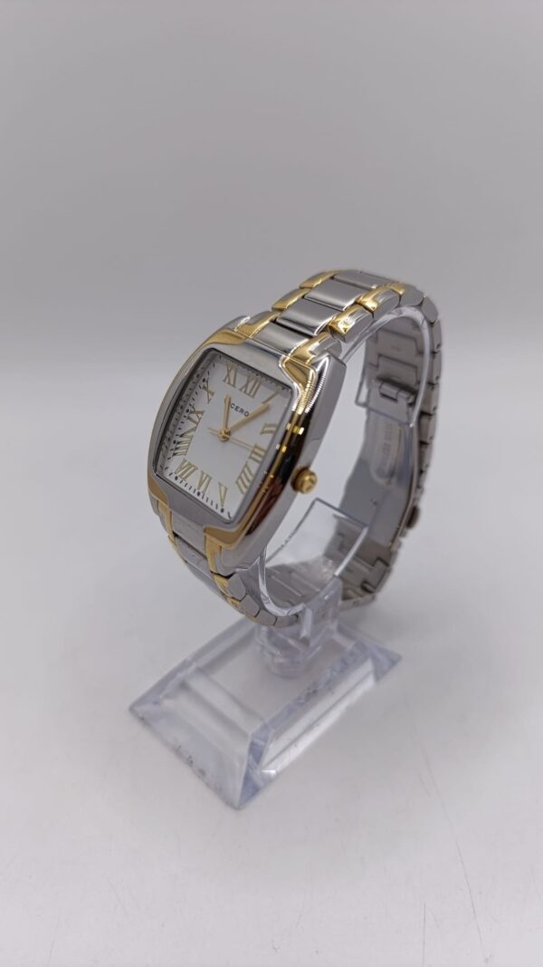 500967 3 RELOJ PULCERA VICEROY 46923 CORREA ACERO CON DORADO + CAJA