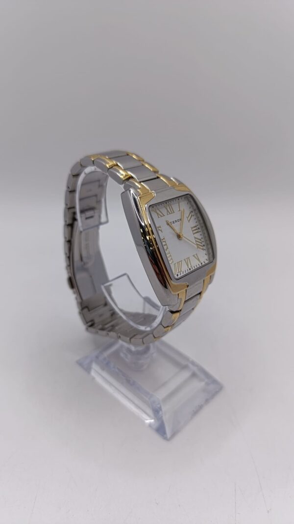 500967 4 RELOJ PULCERA VICEROY 46923 CORREA ACERO CON DORADO + CAJA