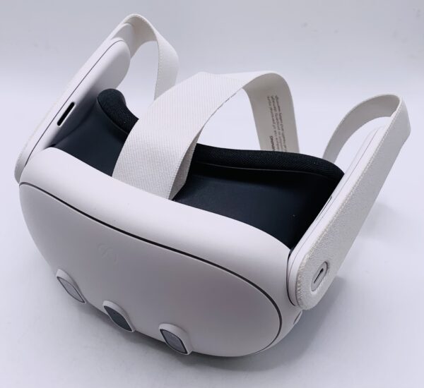 501009 2 GAFAS REALIDAD VIRTUAL META QUEST 3 128GB + CAJA + CARGADOR + ACCESORIO ELITE STRAP