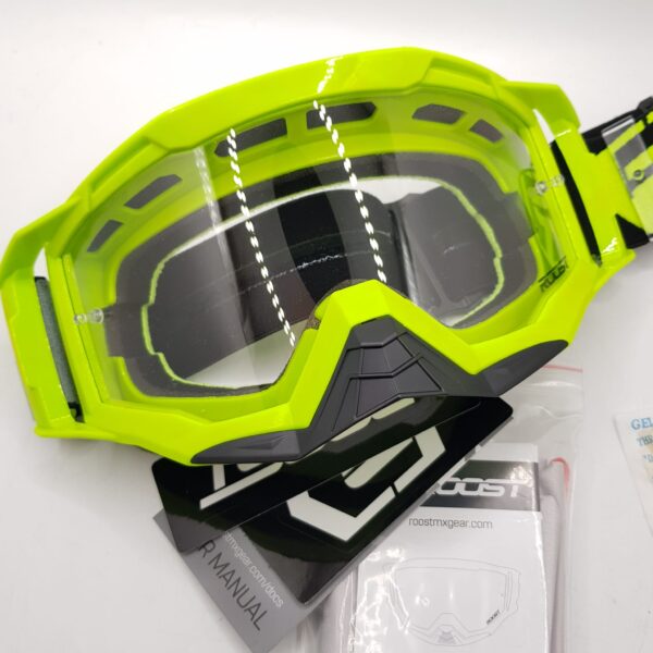 501011 3 GAFAS PROTECTORAS ROOST X-TOPAZ DRIFT BLACK / YELLOW FLUO *A ESTRENAR