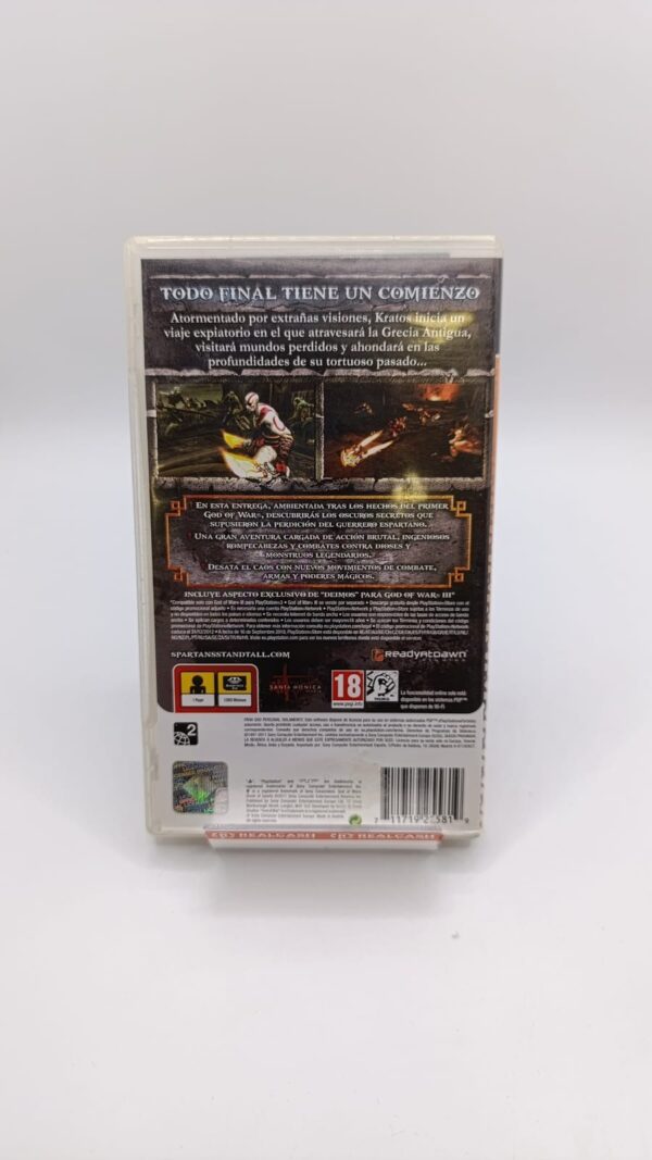 501030 3 JUEGO GOD OF WAR GHOST OF SPARTA PSP