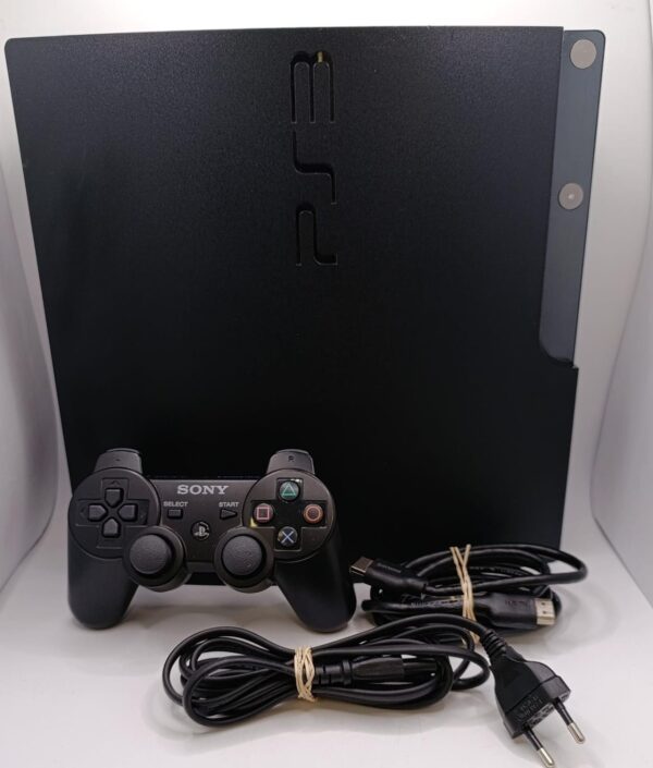 501250 2 CONSOLA PS3 SLIM 160GB + CABLES + MANDO