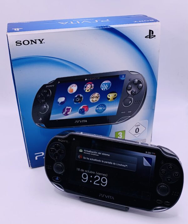 501257 scaled CONSOLA SONY PS VITA PCH-1004 WIFI + CARGADOR + CAJA