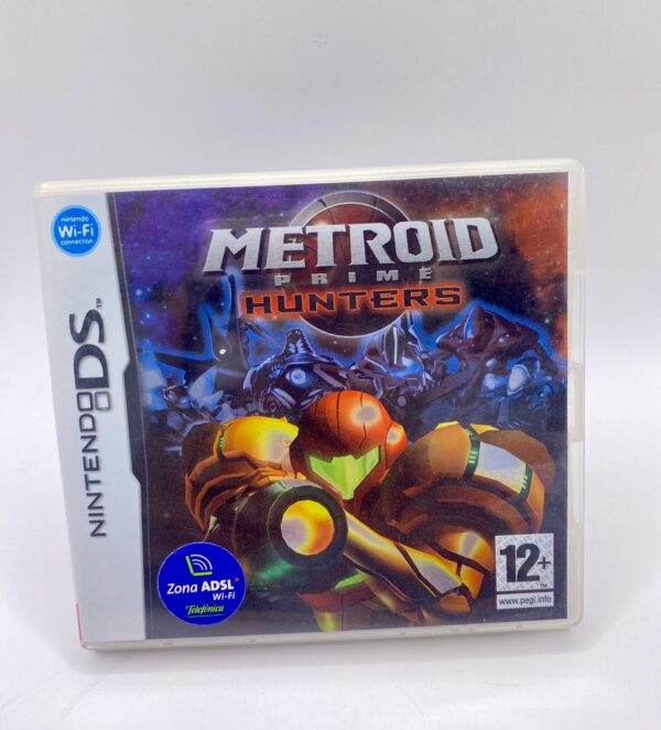 501408 1 VIDEO JUEGO DE NINTENDO DS METROIED PRIME HUNTERS + CAJA