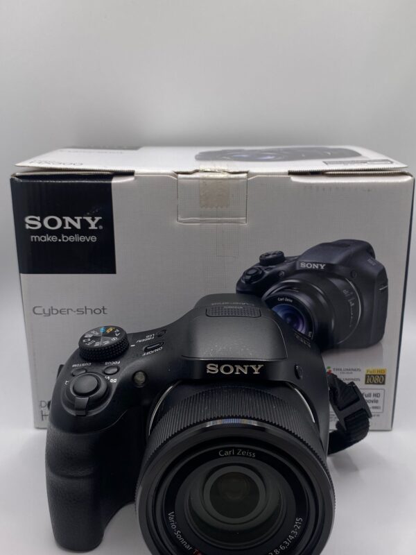 501442 1 CAMARA DIGITAL SONY CYBER-SHOT DSC-HX300 + CARGADOR + BATERIAS + CAJA