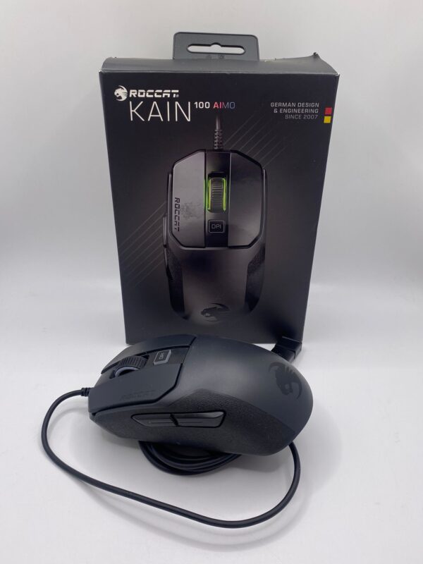 501499 2 MOUSE ROCCAT KAIN 100 AIMO + CAJA