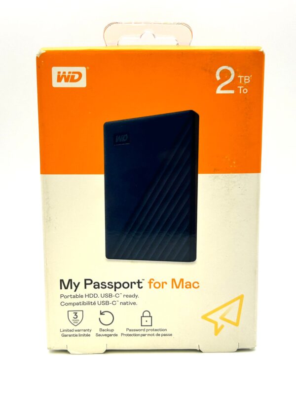 501676 1 DISCO DURO WD MY PASSPORT 2TB PARA MAC A ESTRENAR