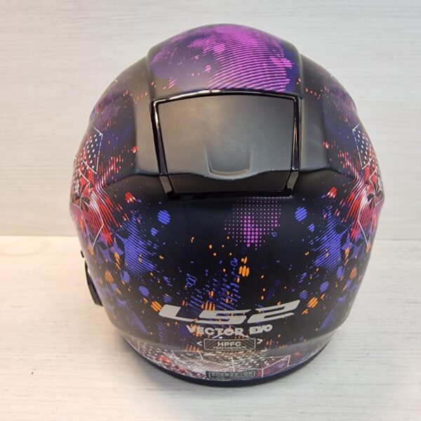 501752 6 CASCO INTEGRAL LS2 VECTOR HPFC EVO FF397 COSMOS MATT BLACK PINK - TALLA XXS