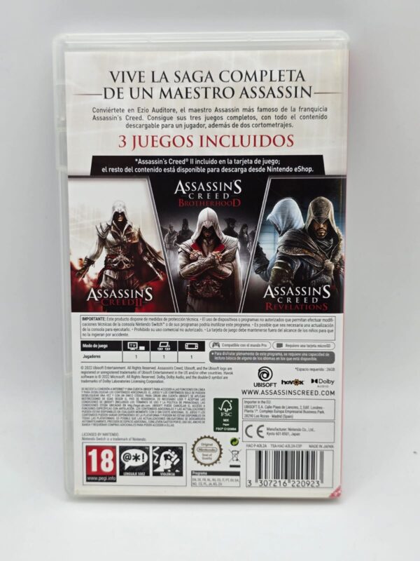 501885 2 VIDEOJUEGO ASSASSINS CREED THE EZIO COLLECTION