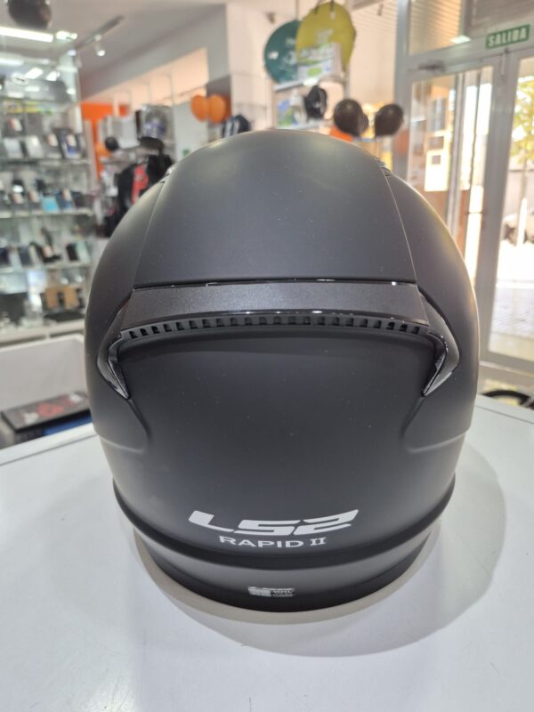 502238 3 CASCO DE MOTO LS2 RAPID 2 NEGRO TALLA XXL