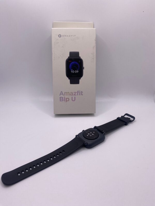 502318 1 SMARTWATCH AMAZFIT BIP U NEGRO + CABLE + CAJA