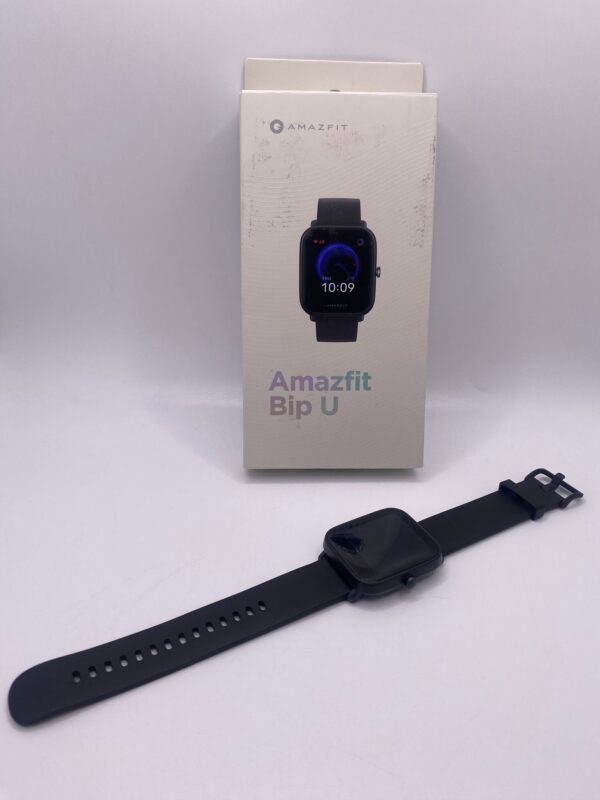 502318 4 SMARTWATCH AMAZFIT BIP U NEGRO + CABLE + CAJA