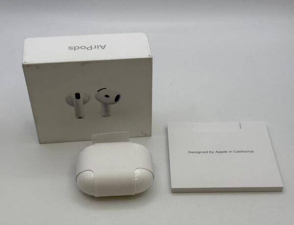 502392 3 1 AIRPODS 4 COLOR BLANCO * A ESTRENAR*