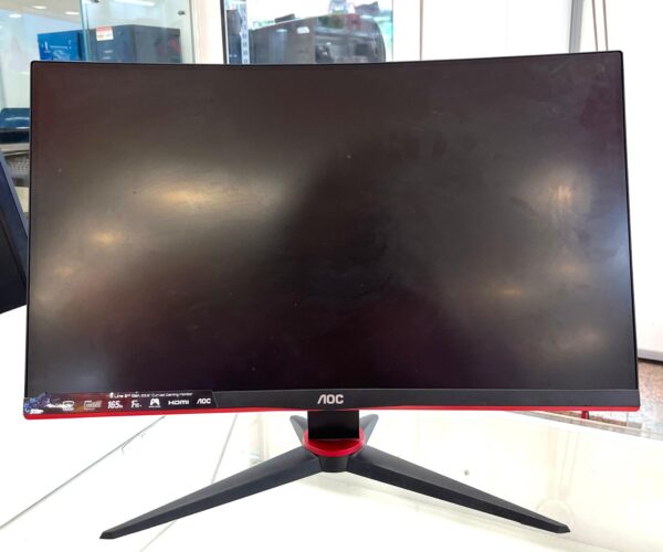 502615 4 MONITOR AOC CURVE AOC C24G2AE/BK 23.6" LED FULL HD 165HZ + CABLES