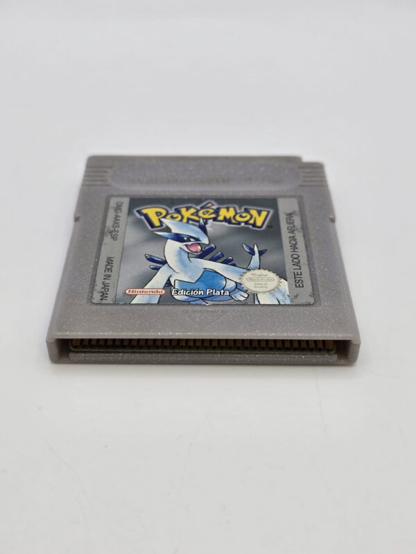 502651 5 JUEGO NINTENDO GAMEBOY POKEMON PLATA ESP