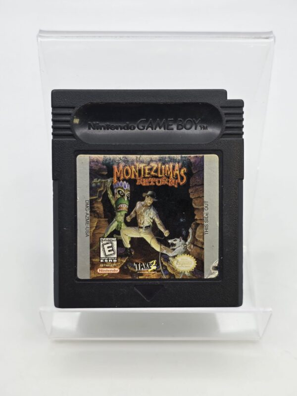 502653 2 JUEGO NINTENDO GAMEBOY MONTEZUMA'S RETURN USA