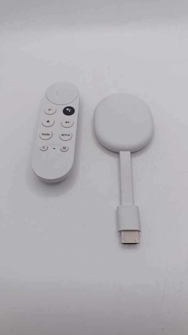 502761 3 DISPOSITIVO GOOGLE CHROMECAST 4 4K + MANDO + CAJA