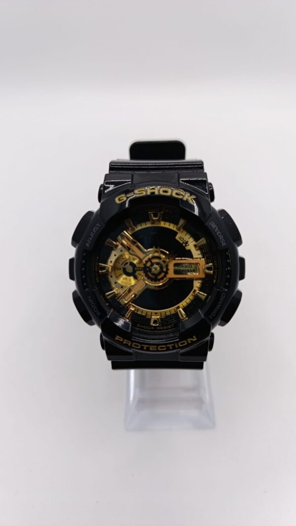 502865 3 RELOJ CASIO 5146 NEGRO CON DORADO