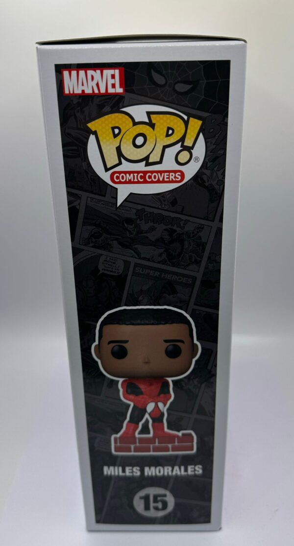 502923 3 POP COMIC COVERS MILES MORALES 15 *A ESTRENAR*