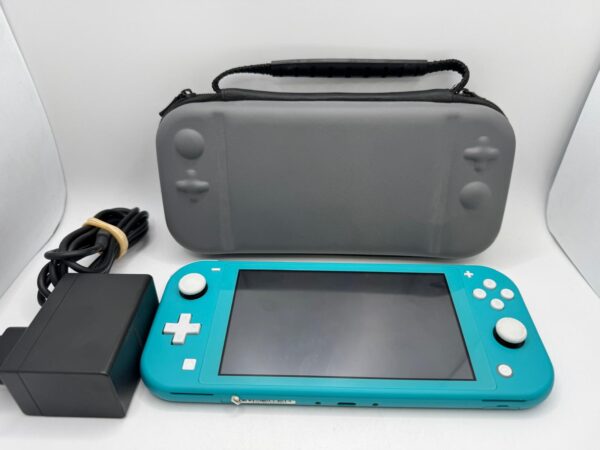 503048 1 CONSOLA NINTENDO SWITCH LITE AZUL + FUNDA + CARGADOR