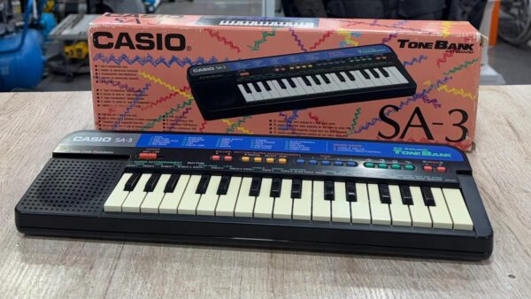 503090 5 TECLADO CASIO SA-3 +MANUAL+CAJA