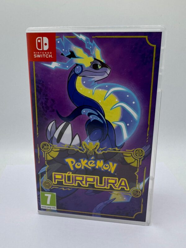 503406 2 VIDEOJUEGO NINTENDO SWITCH POKEMON PURPURA