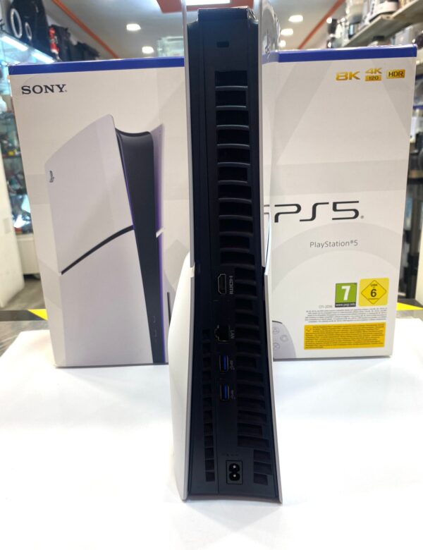 503429 1 CONSOLA SONY PS5 SLIM LECTOR DE DISCO 1TB + CABLES + CAJA *NO INCLUYE MANDO*