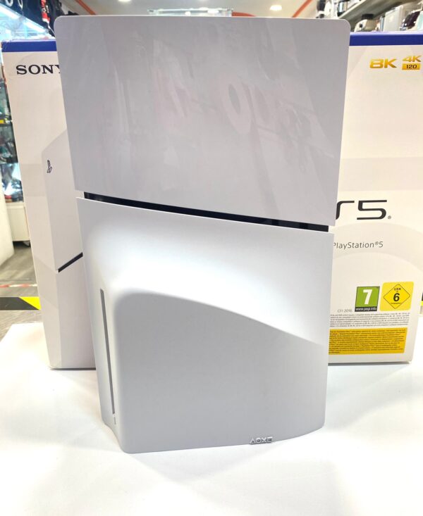 503429 4 CONSOLA SONY PS5 SLIM LECTOR DE DISCO 1TB + CABLES + CAJA *NO INCLUYE MANDO*