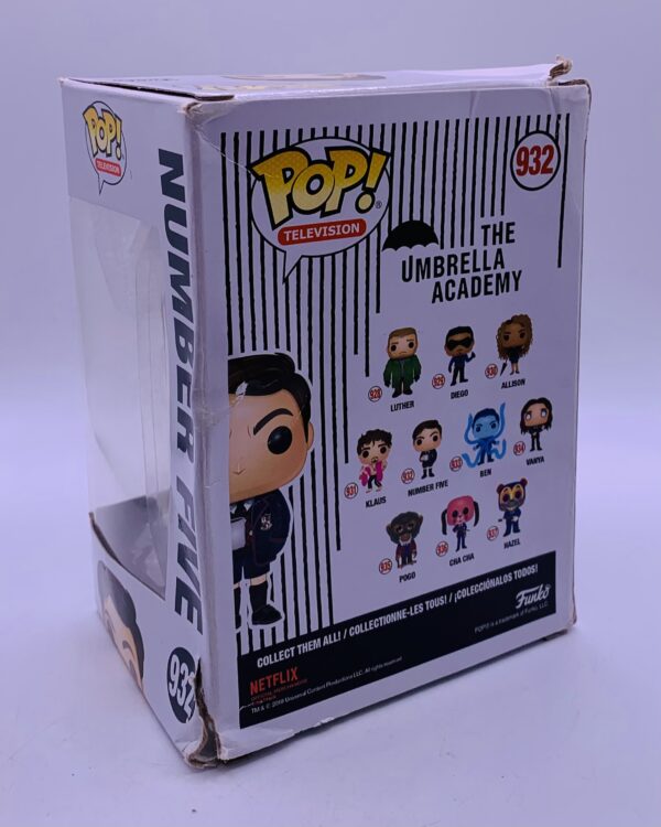 503782 2 FIGURA FUNKO POP NUMBER FIVE THE UMBRELLA ACADEMY