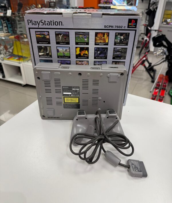 504439 4 scaled CONSOLA SONY PS1 SCPH-7502C + MANDO + CAJA + MANUALES